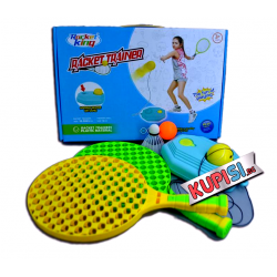 Детска игра за спортуване  3 в 1 Тенис,Федербал,Пинг-Понг 