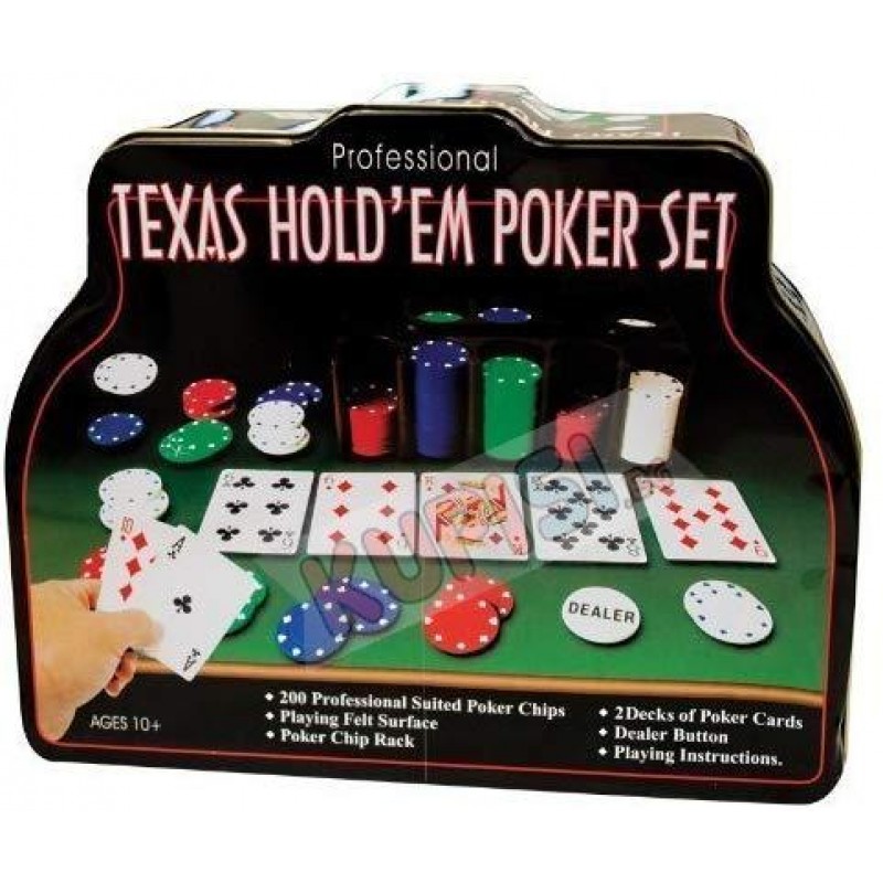 Професионален комплект за покер