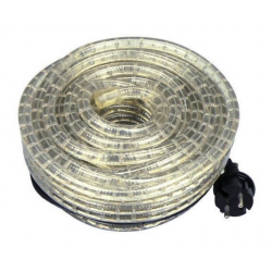 Коледен светещ маркуч 10  метра - червен