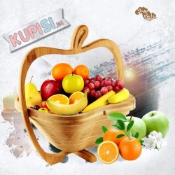 Сгъваема фруктиера с форма на ябълка