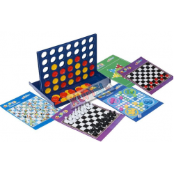 Комплект 6 в 1 детски настолни игри
