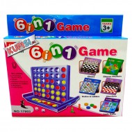 Комплект 6 в 1 детски настолни игри