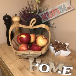 Сгъваема фруктиера с форма на ябълка