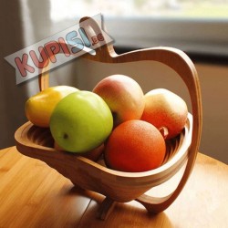 Сгъваема фруктиера с форма на ябълка
