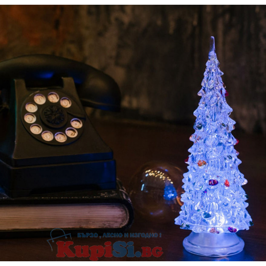 LED Светеща Елхичка - Коледна украса , Коледни подаръци
