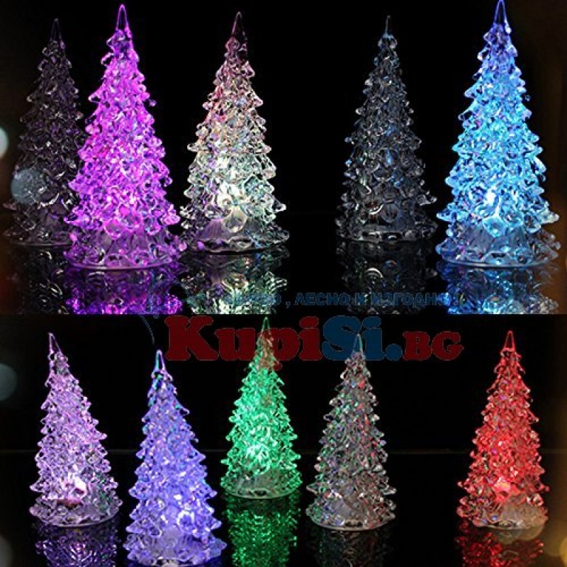 LED Светеща Елхичка - Коледна украса , Коледни подаръци