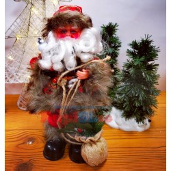 Музикален, танцуващ  Дядо Коледа със светеща лампа