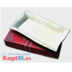 Бяло плато от керамика