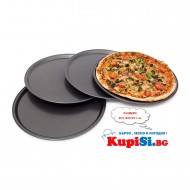 КОМПЛЕКТ ТАВИ ЗА ПИЦА 3 БРОЯ Ф31