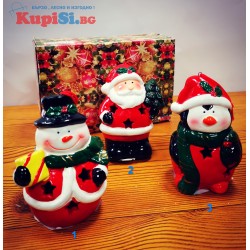 Светещи, керамични  фигурки за закачане