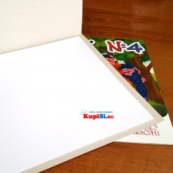 Блок №4 офсетова хартия 10 листа блок за рисуване