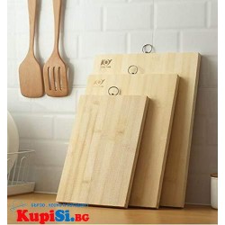 Бамбукови дъски за рязане със закачалка