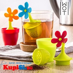 Силиконова цедка за чай