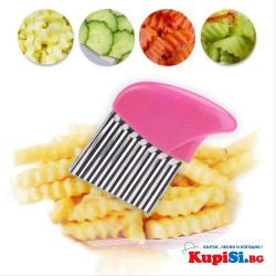 Къдрав нож за картофи и други зеленчуци