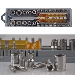 Комплект отвертка с накрайници в кутия - Гедоре