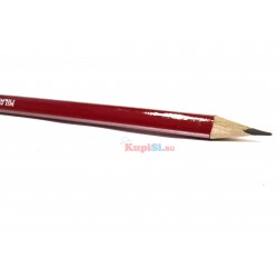 Черен молив HB с гума