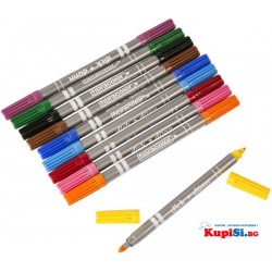 Двойни флумастери 10 броя.
