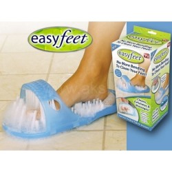 Ексфолиране на загрубялата кожа на краката с Easy Feet