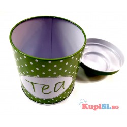 Метална кутия за чай