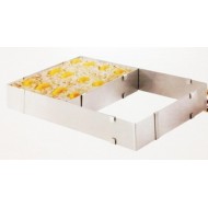 Регулируем правоъгълен ринг за торта с разделител