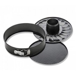 Тефлонова форма за кекс 2 в 1 с падащо дъно