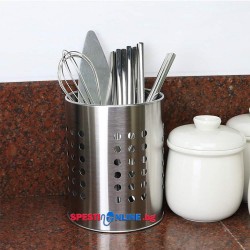 Метален домакински органайзер за прибори на дупчици
