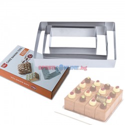 Комплект рингове с правоъгълна форма - 3 бр. 