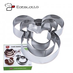 Комплект рингове за торта Мики Маус – 3 броя