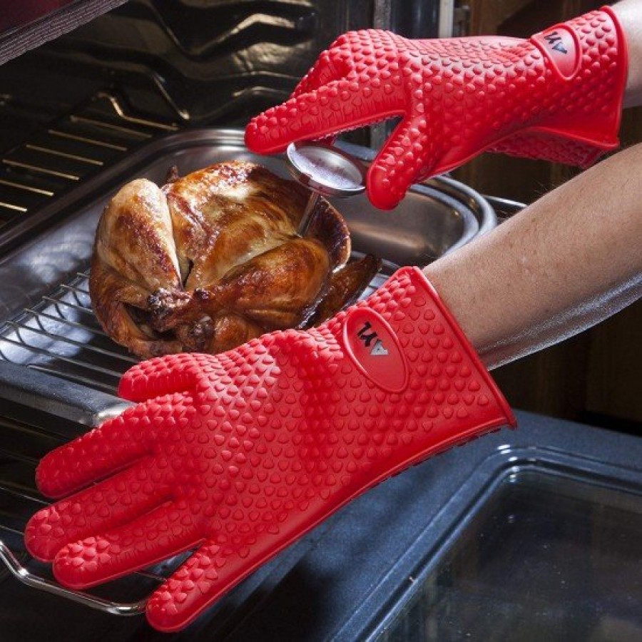 Кухненска огнеупорни силиконова ръкавица