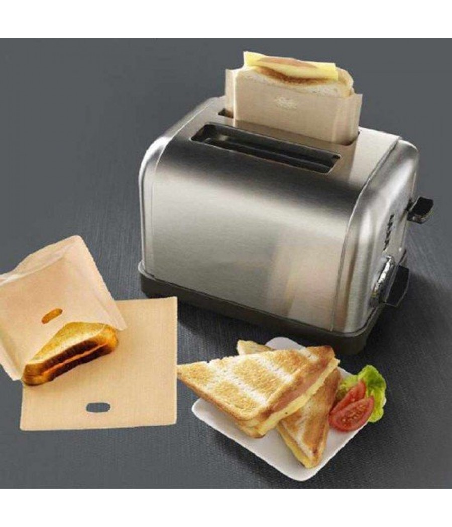 Термоустойчиви торбички за приготвяне на сандвичи , многократна употреба