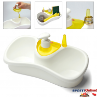 Поставка за гъби с дозатор за течен сапун