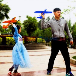 Детски самолет за хвърляне