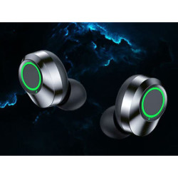 Безжични Bluetooth слушалки с микрофон и LED калъф