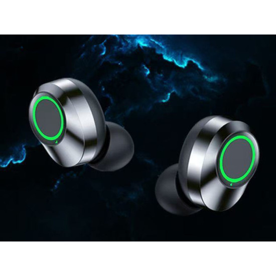 Безжични Bluetooth слушалки с микрофон и LED калъф