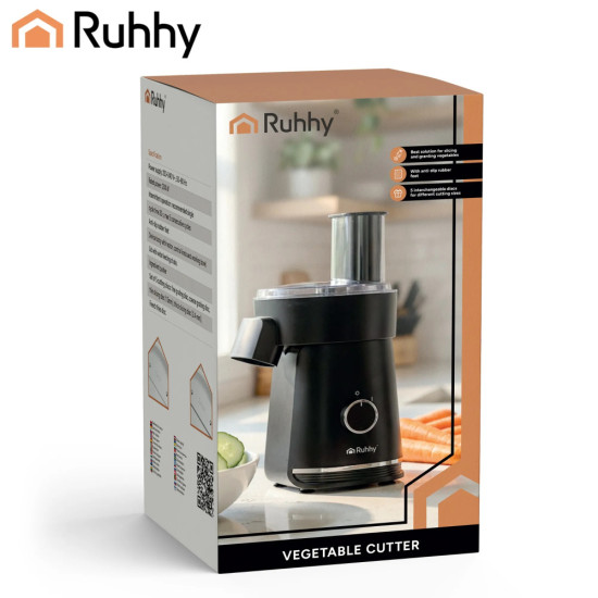 Електрическо ренде за зеленчуци Ruhhy 200 W с 5 диска