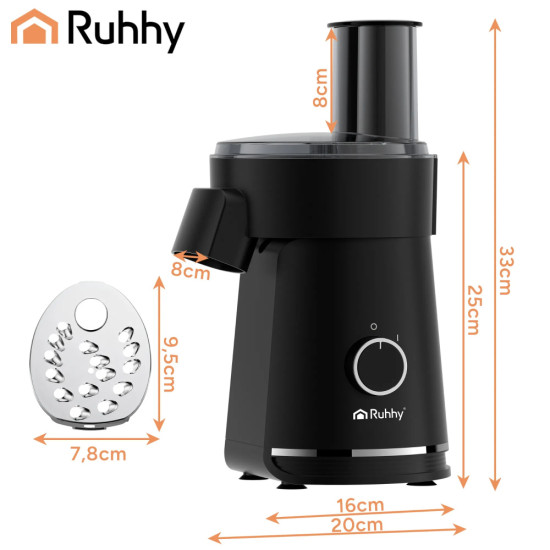 Електрическо ренде за зеленчуци Ruhhy 200 W с 5 диска