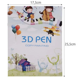 Книжка с 40 шаблона за 3D писалка