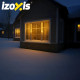 Коледни LED висулки 100 диода, 4 м, топло бели