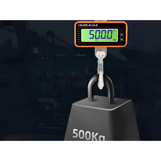Кранова везна 500 кг с дистанционно – електронен кантар с кука