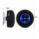 Мини Bluetooth колонка с вендуза, микрофон и IPX4, черна