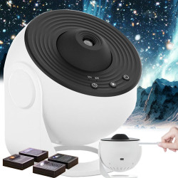Проектор за звездно небе с 12 диска и таймер, 10 W