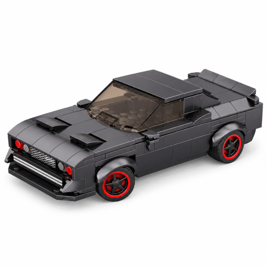 Конструктор Dodge Challenger с дистанционно, 244 части, 1:20