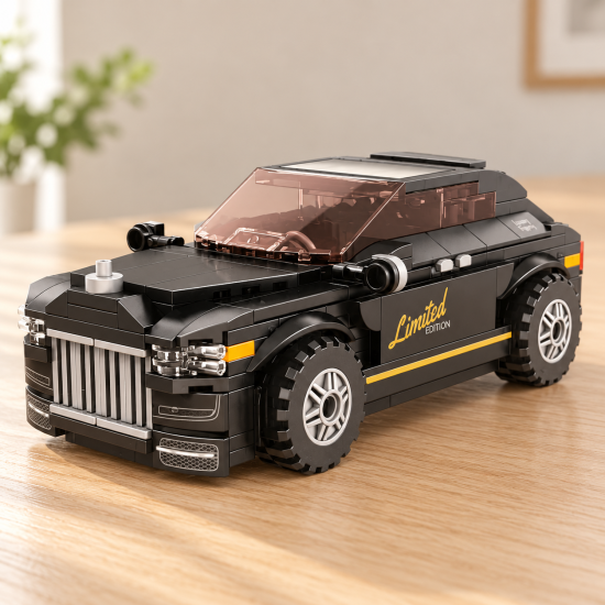 Конструктор Rolls-Royce Cullinan – черен луксозен SUV, 271 части