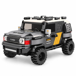 Конструктор Toyota FJ Cruiser – офроуд джип с багажник, 303 части