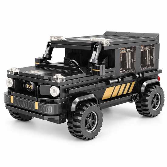 Конструктор Mercedes-Benz G-Class – черен джип, 276 части