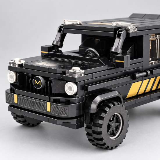 Конструктор Mercedes-Benz G-Class – черен джип, 276 части