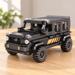 Конструктор Mercedes-Benz G-Class – черен джип, 276 части