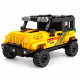 Конструктор Jeep Wrangler – жълт джип 4x4 с прожектори, 305 части