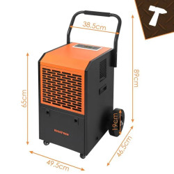 Индустриален влагоуловител 50 л/24 ч, 650 W, резервоар 7 л