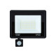 LED прожектор 50 W със сензор за движение и здрач – IP66, 6000K